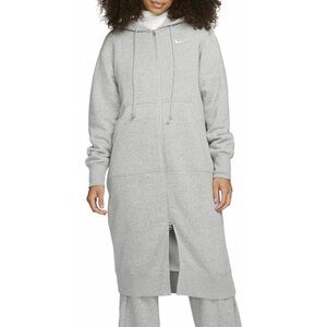 Nike Phoenix oversized full zip Heather Gray Long Hoodie